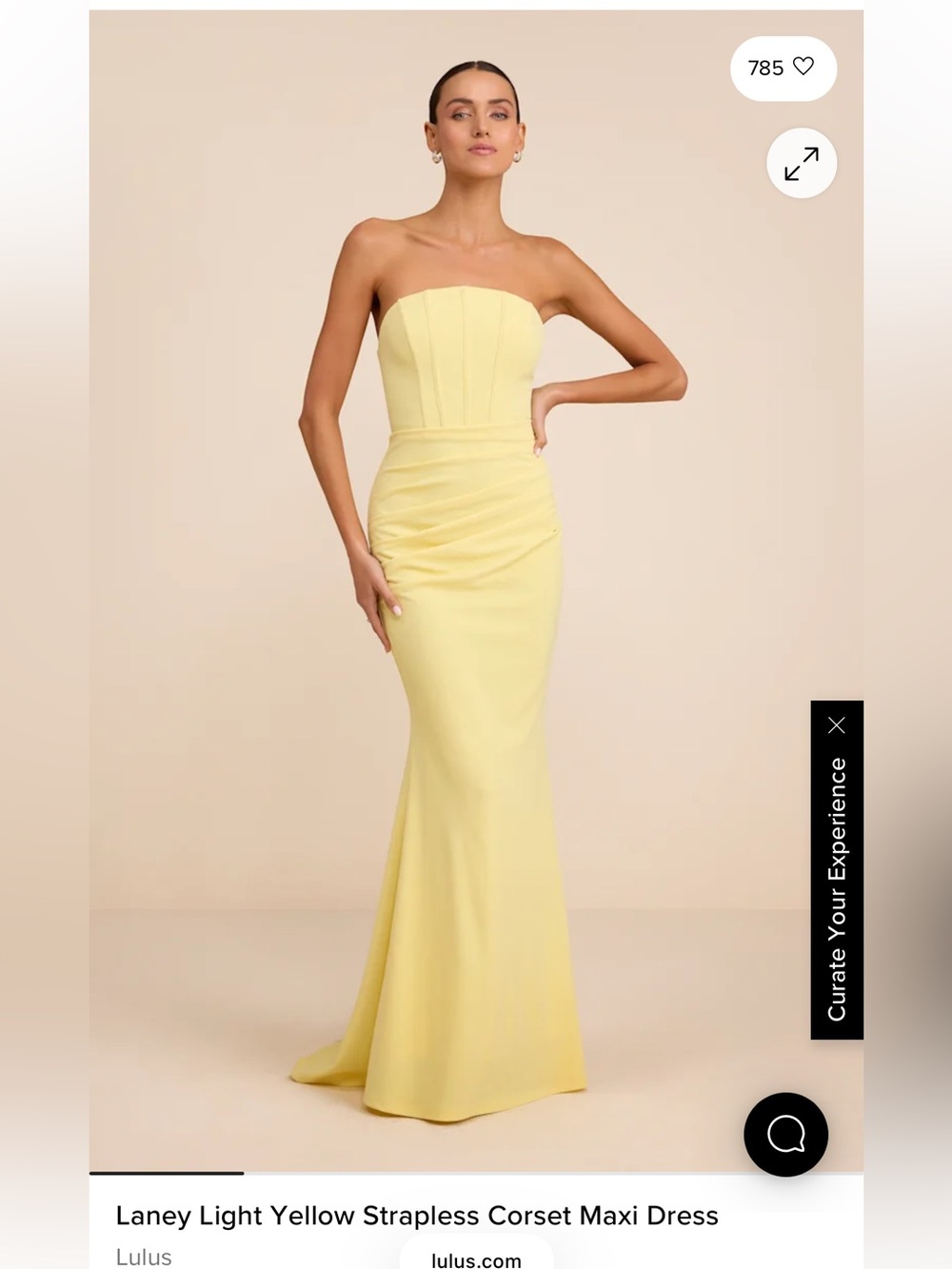 Lulu’s Laney Corset Dress - SMALL